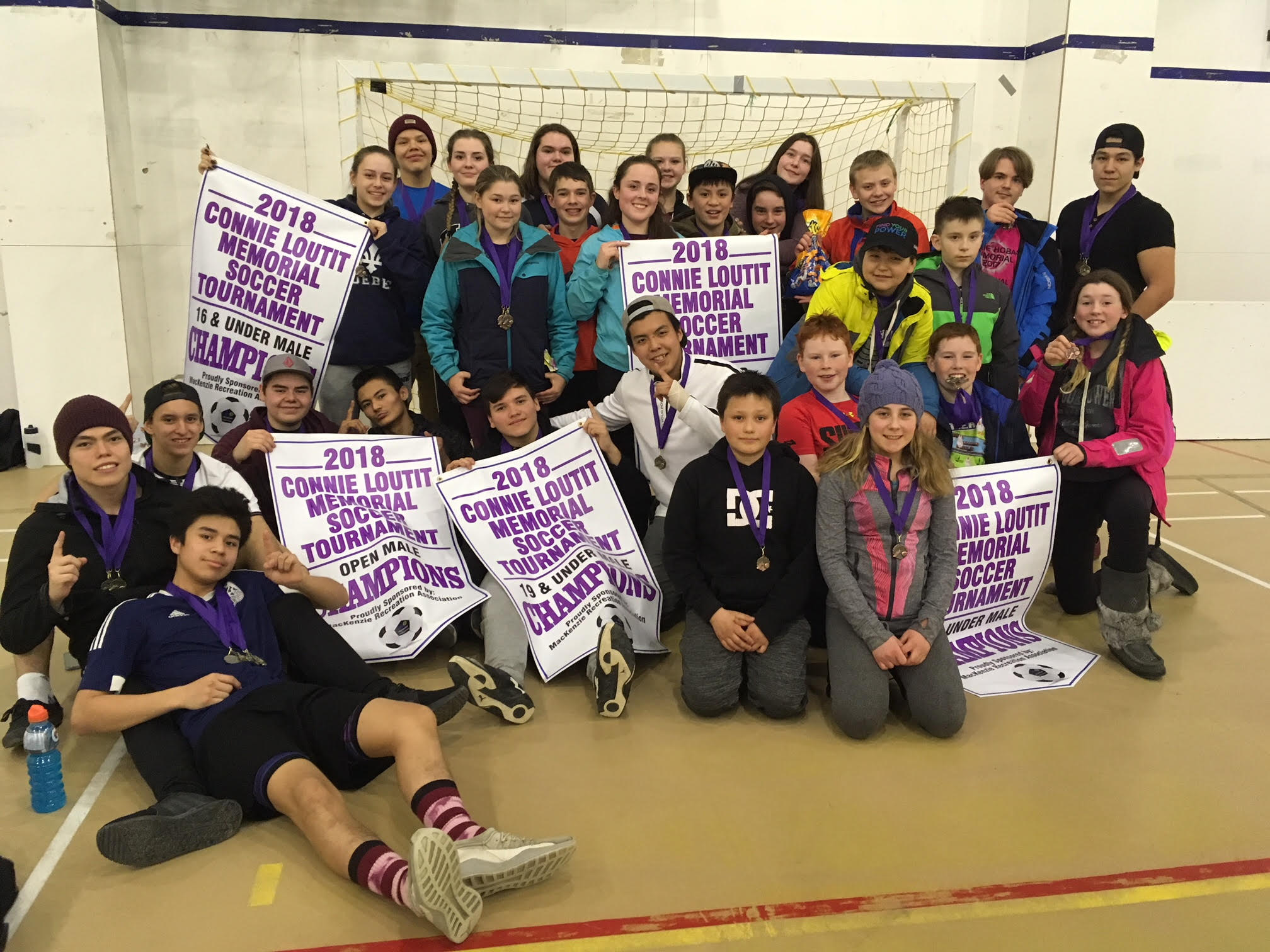 Plusieurs championats de soccer à Fort Liard